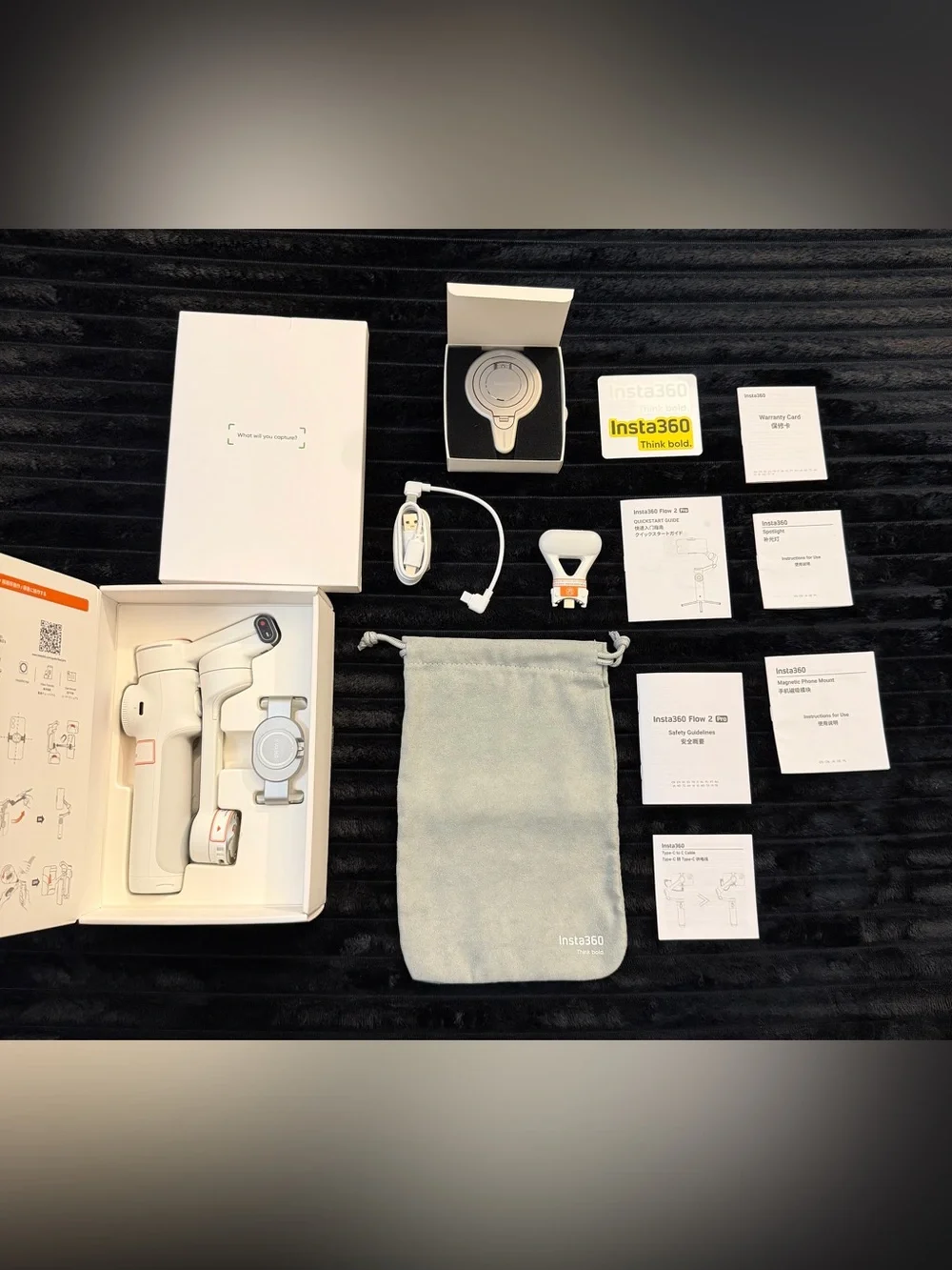 Insta360 Flow 2 Pro Content Creator Bundle and Case